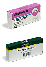Трихопол и аналог Метронидазол